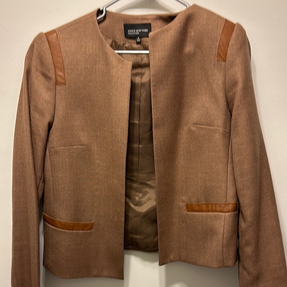Jones New York Jackets & Blazers - Jones New York Women's Brown Jacket